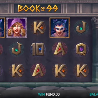 Book of 99 slot with the WonderPot jackpot