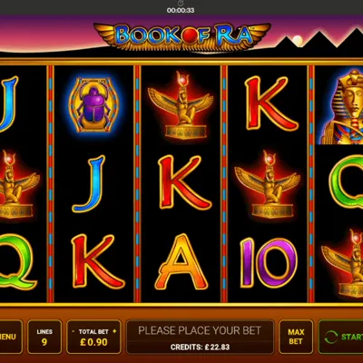 Book of Ra slot eligible for the WonderPot jackpot