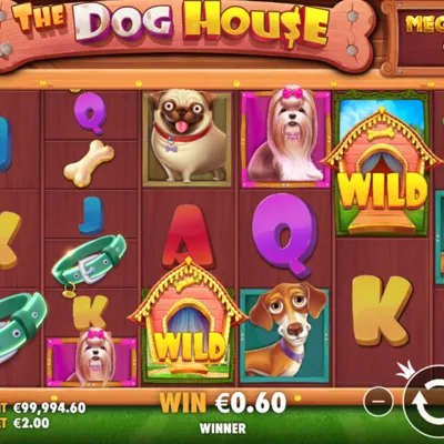 The Dog House Megaways slot eligible for the WonderPot jackpot
