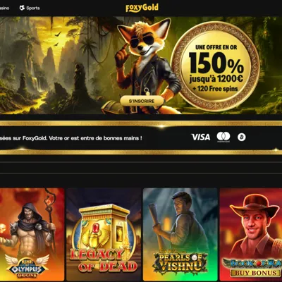Foxy Gold slot eligible for the WonderPot jackpot
