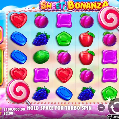 Sweet Bonanza slot with the WonderPot progressive jackpot